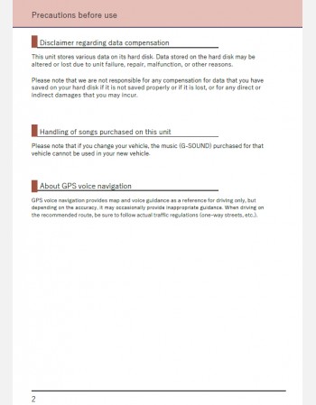 toyota voxy 2010 2011 2012 & 2013 navigation manual